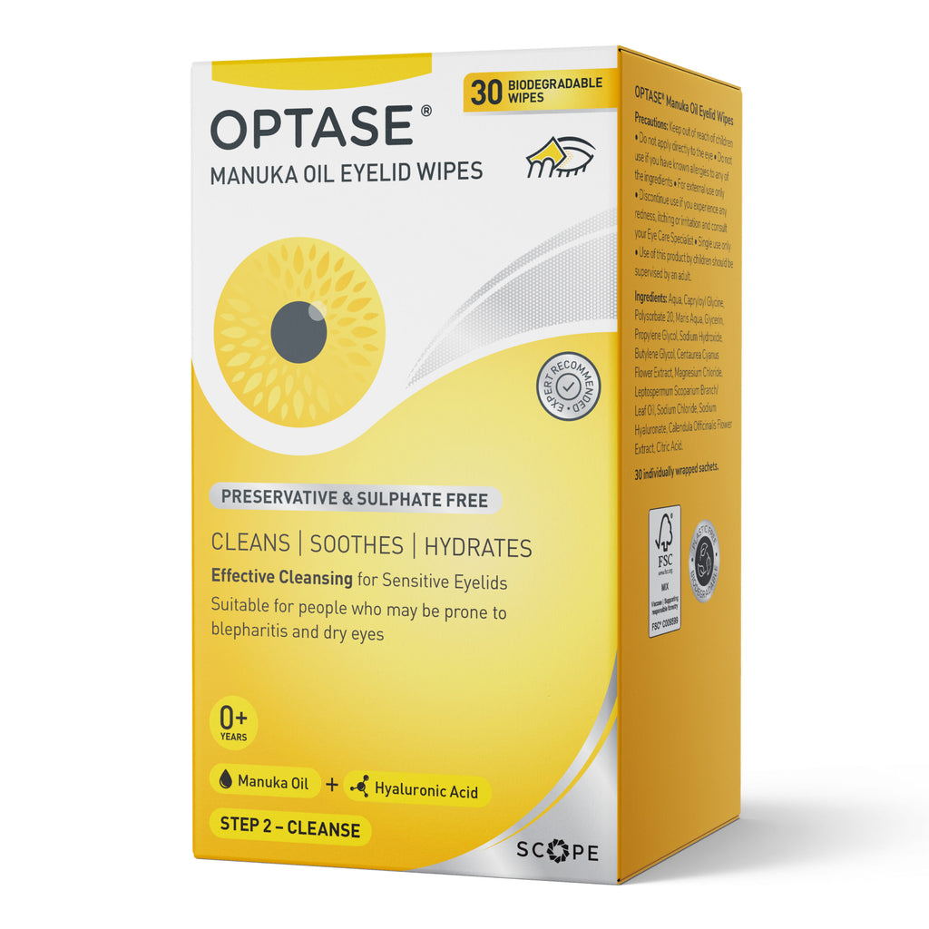 Optase Manuka Oil Wipes